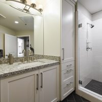 After Remodel Interior Bathroom Condominium Renovation Design Group