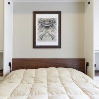 After Interior Guest Room Custom Murphy Beds Storage Option Condo Remodels Renovation Design Group