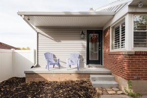 After, Exterior, Back Porch, Small porch, Cottage | Renovation Deisgn Group