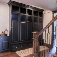 Thumbnail of http://Built-in%20cabinets%20in%20the%20hallway%20at%20the%20bottom%20of%20the%20staircase.