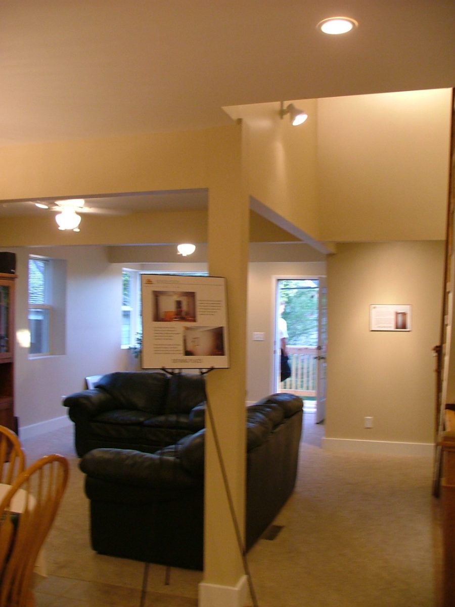 Basement Duplex Remodel Living Room | Renovation Design Group