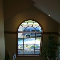 Duplex Renovations Large Window Living Room | Renovation Design Group