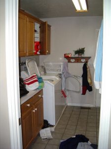 Before Mudroom and Laundry Room | Renovation Design Group