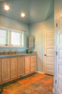 Bathroom with natural light soft colors | Renovation Design Group