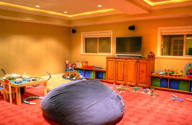 basement Redo, Childrens Playroom Remodel | Renovation Design Group