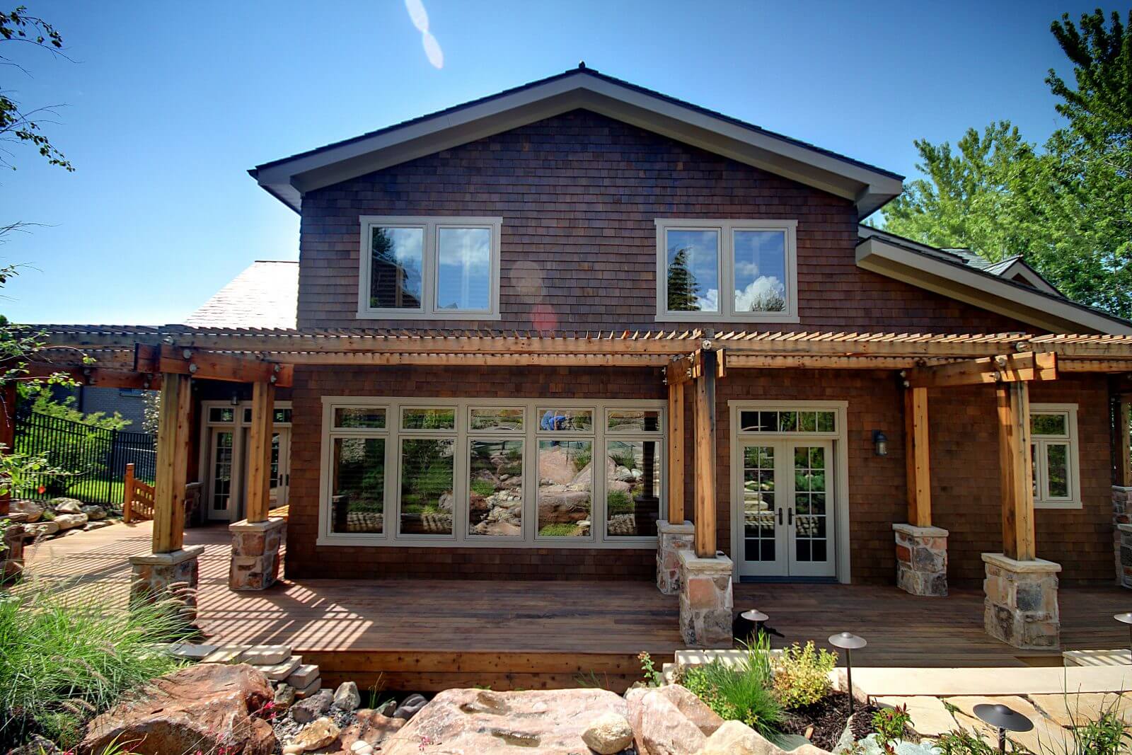 After_Exterior Remodel_Rear Porch_Utah Home Remodeling | Renovation Design Group