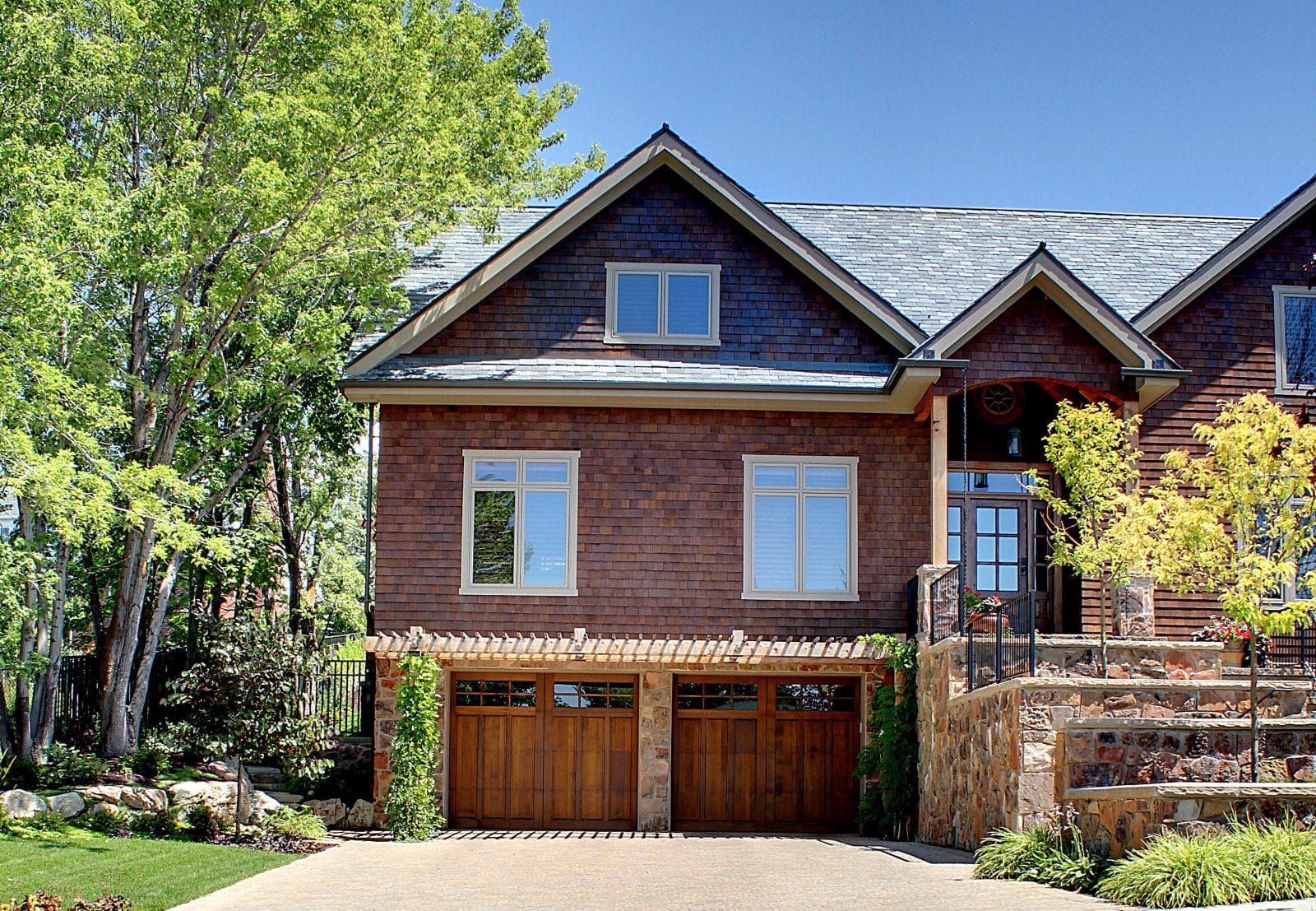 After_Exterior Renovation_Garage_House Curb Appeal Remodeling | Renovation Design Group