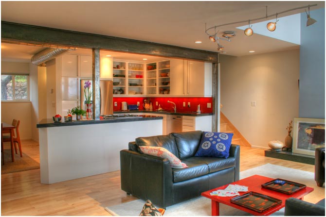 Modern Great Room remodel | Renovation Design Group