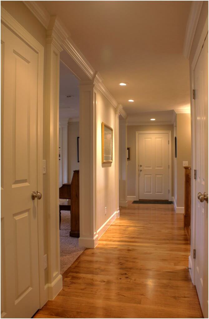 Hallway wood flooring Ranch Remodel Interior | Renovaiton Design Group