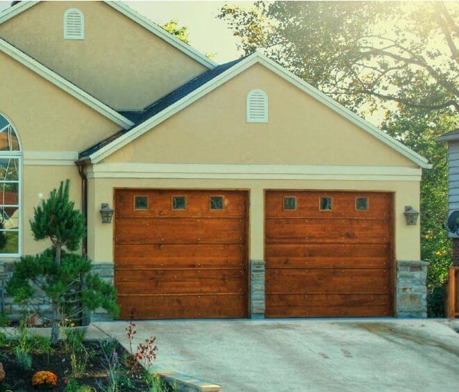 Duplex Exterior Remodel Garage | Renovation Design Group