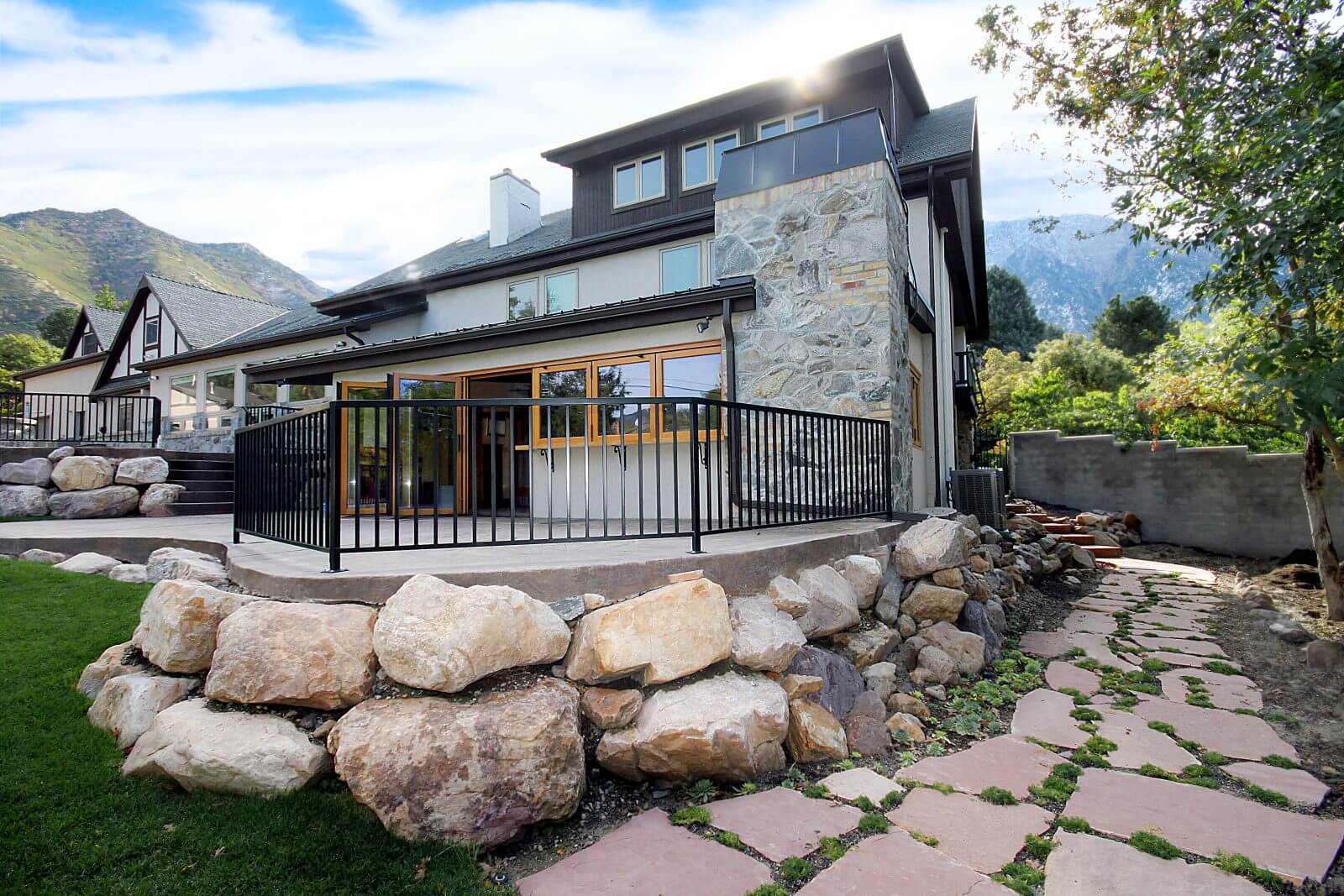 Adonis Drive Tuscan Back Exterior