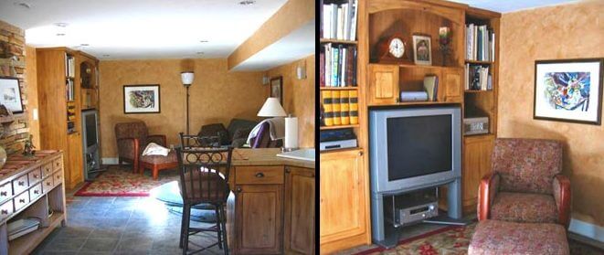 Hubbard Craftsman Living Room