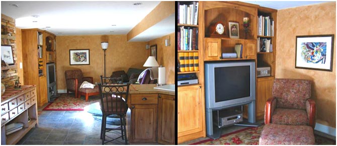 Family Room Remodel in basement Family Room Remodel in basement | Renovation Design Group