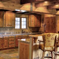 Timber Beam Tuscan Kitchen Designs | Renovation Design Group