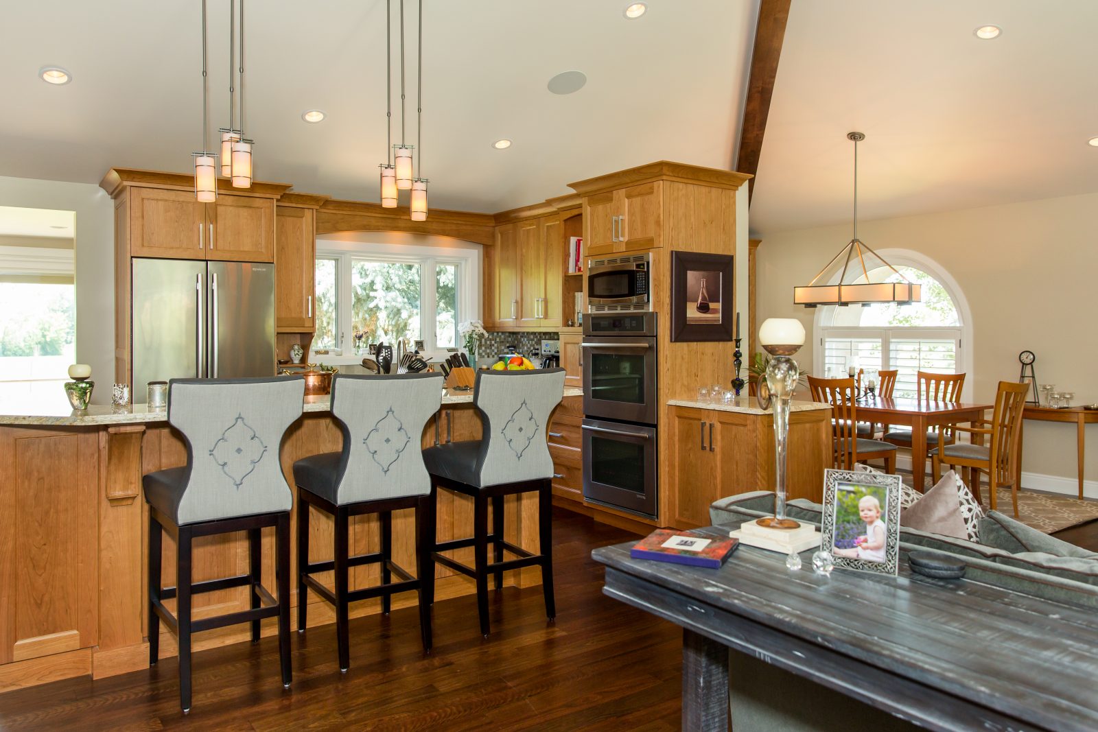 Cottonwood Club Split Level Interior Kitchen Renovation by Renovation Design Group
