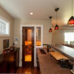 Cottonwood Club Split Level Interior Basement Family Room Renovation by Renovation Design Group