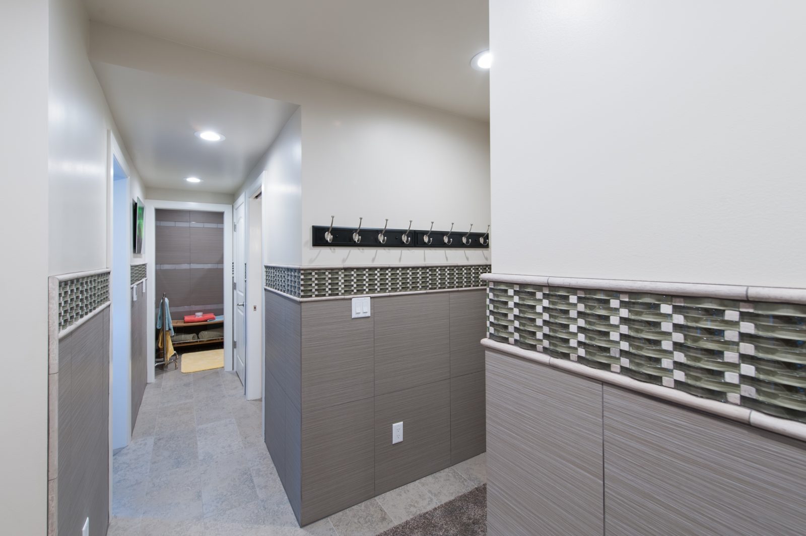 Briarcreek Contemporary, Interior Pool House Remodel by Renovation Design