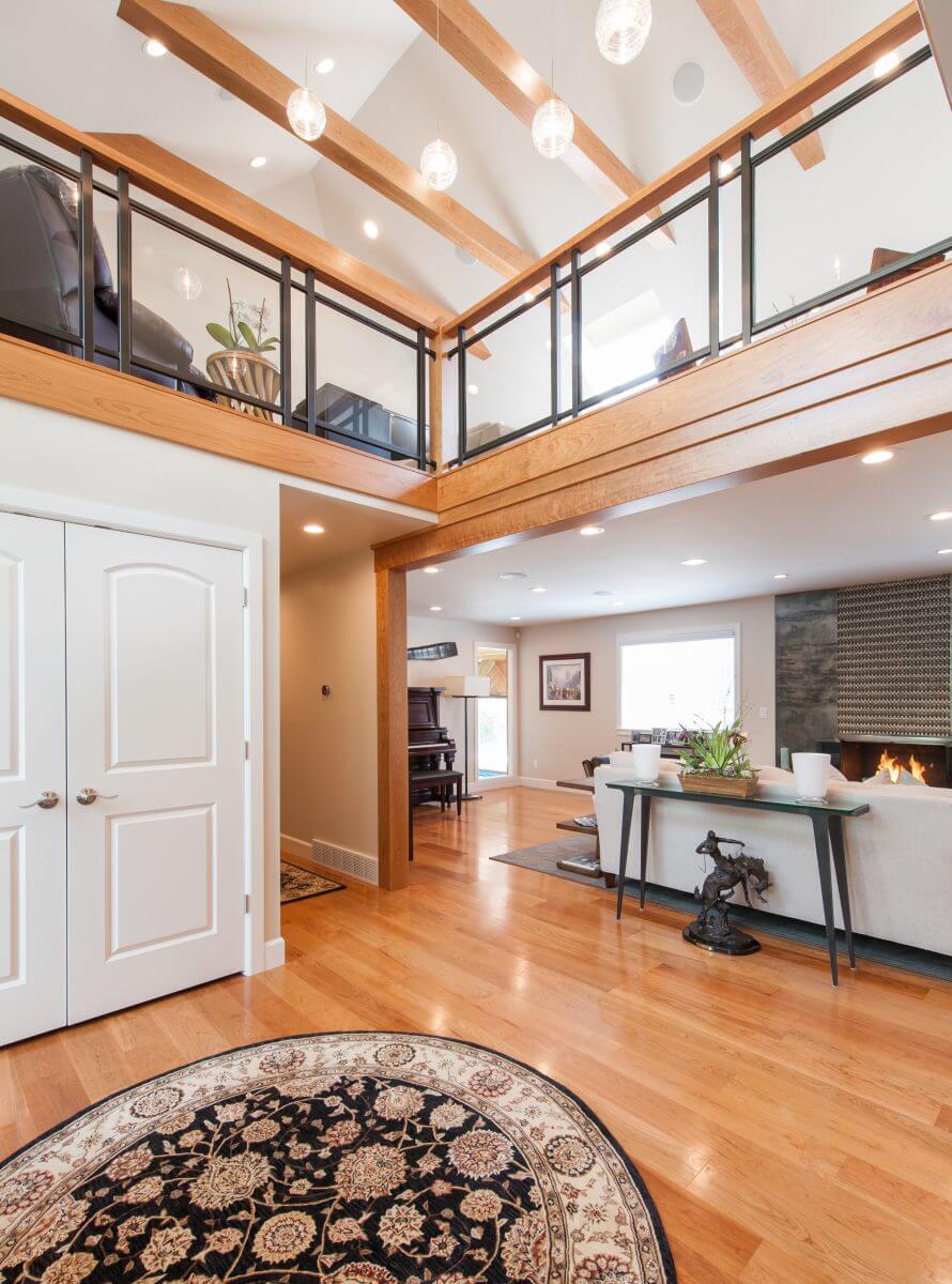 Briarcreek Contemporary, Interior Main Loft Remodel by Renovation Design