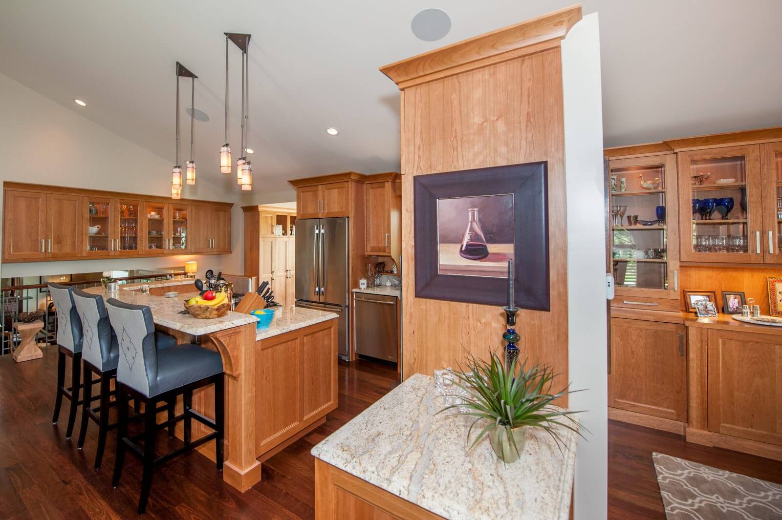 Cottonwood Club Split Level Kitchen Renovation by Renovation Design Group