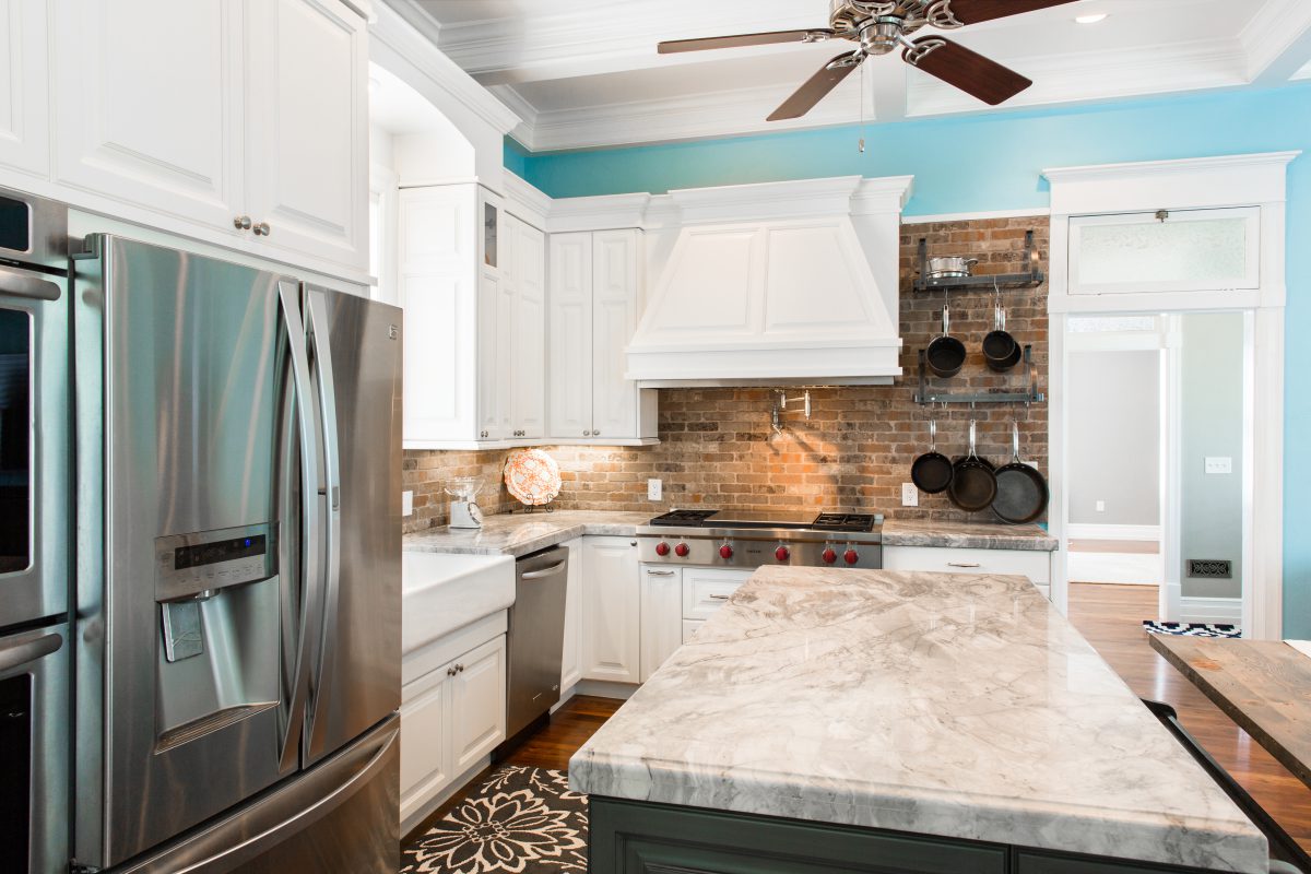 Open Kitchen Remodel with Custom table | Renovation Design Group