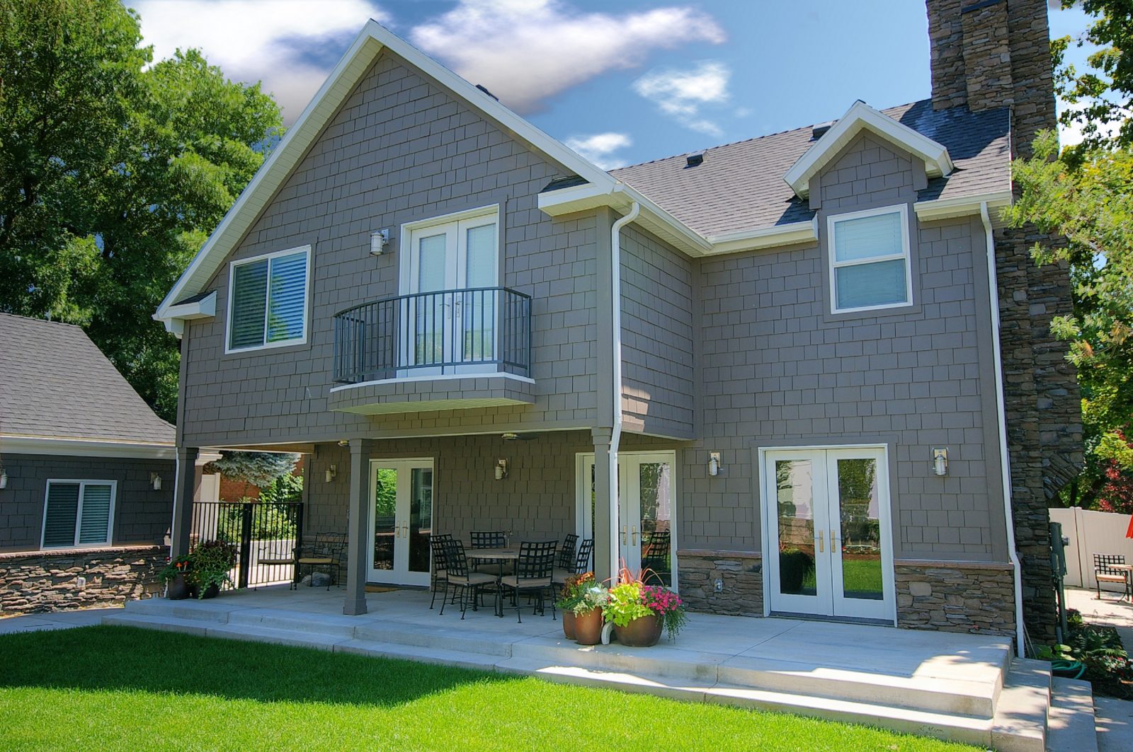 Back Yard Cape Home Exterior Remodel | Renovation Design Group