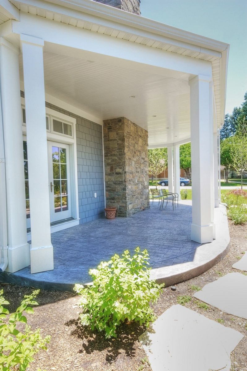 Cape Home Design Porch Cape Home Front Porch Design After_Exterior_Front Porch_Cape Home remodel | Renovation Design Group