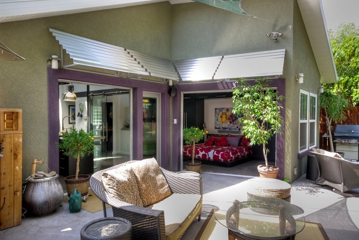 Outdoor Patio, Sun Shading, Tension, indoor outdoor space | Renovation Design Group