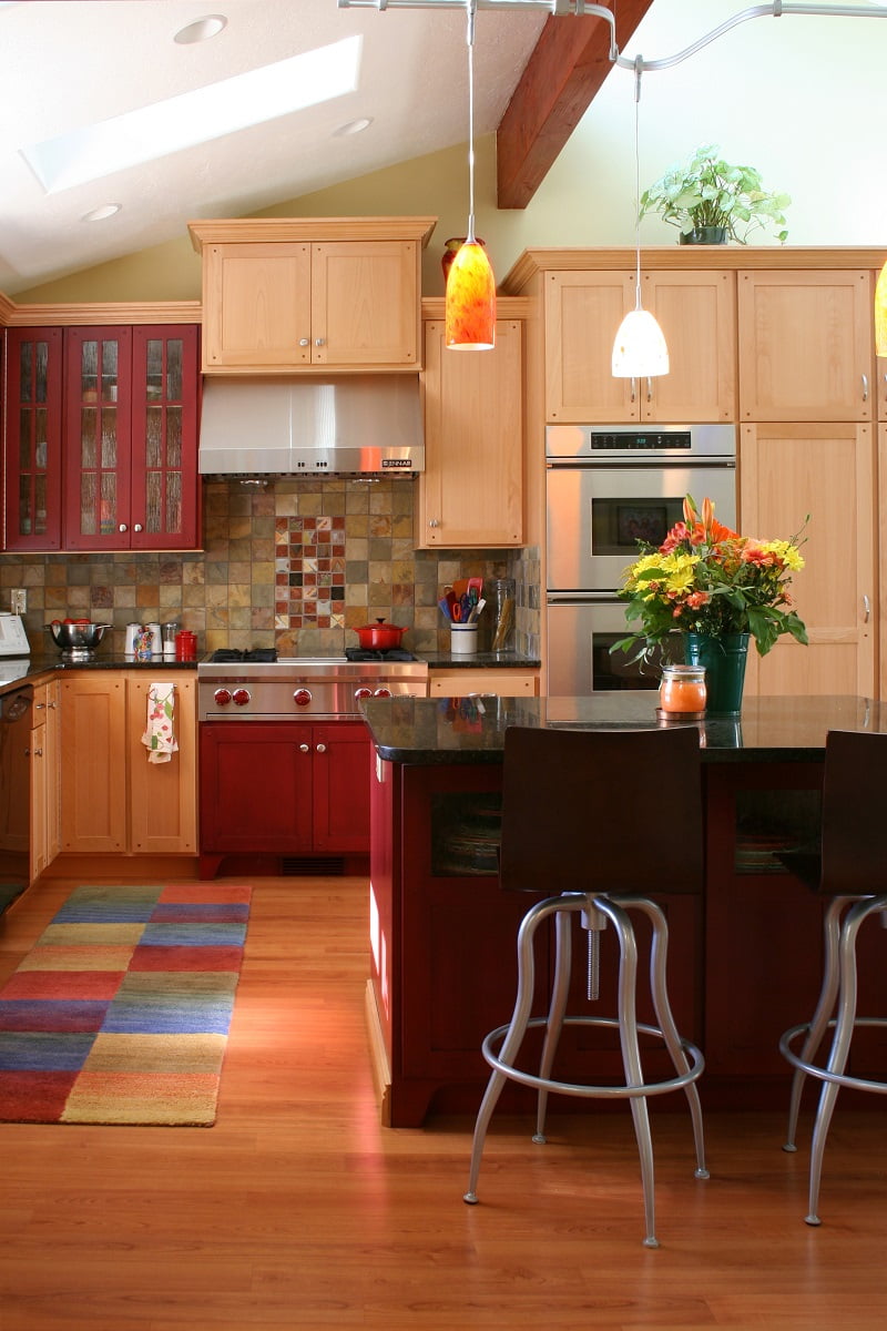 Modern Colorful Kitchen remodel Modern Kitchen Remodel | Renovation Design Group