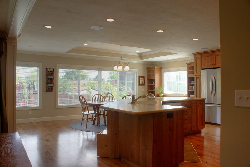 Kitchen Island in Ranch Style Home | Renovation Design Group