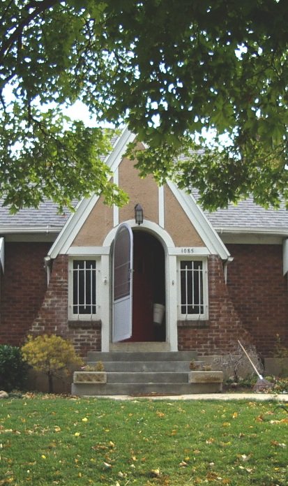 Before Front Porch Tudor | Renovation Design Group