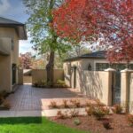 Landscape in Back Exterior Back terrace Exterior Italiante Designed Rear Porch Italiante Designed Home Exterior | Renovation Design Group