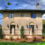 Italiante Designed Rear Porch Italiante Designed Home Exterior | Renovation Design Group