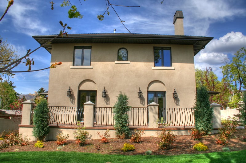 Italiante Designed Rear Porch Italiante Designed Home Exterior | Renovation Design Group