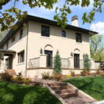 Back terrace Exterior Italiante Designed Rear Porch Italiante Designed Home Exterior | Renovation Design Group