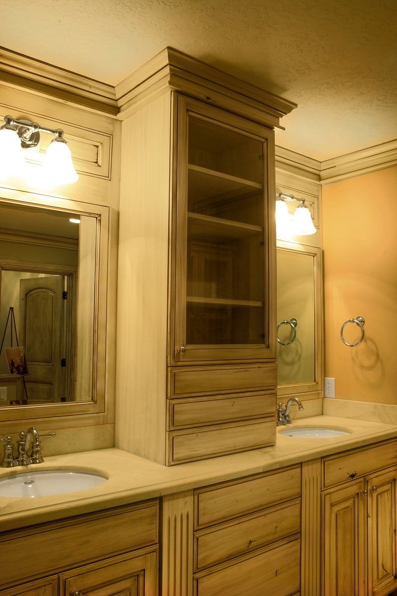 Master Bath double vanity | Renovation Design Group