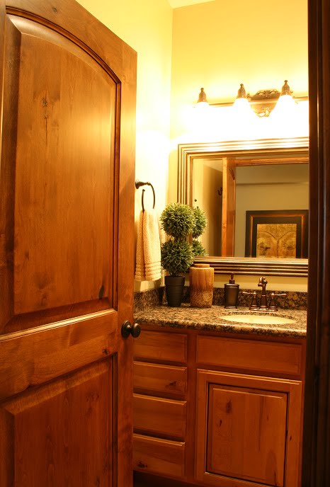 Cottage Bathroom Door Bathroom Shower Tiled Cottage Home | Renovation Design Group