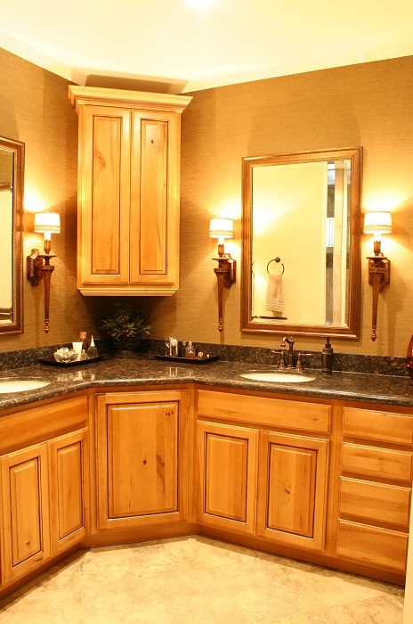 Cottage Master Bath Bathroom Shower Tiled Cottage Home | Renovation Design Group
