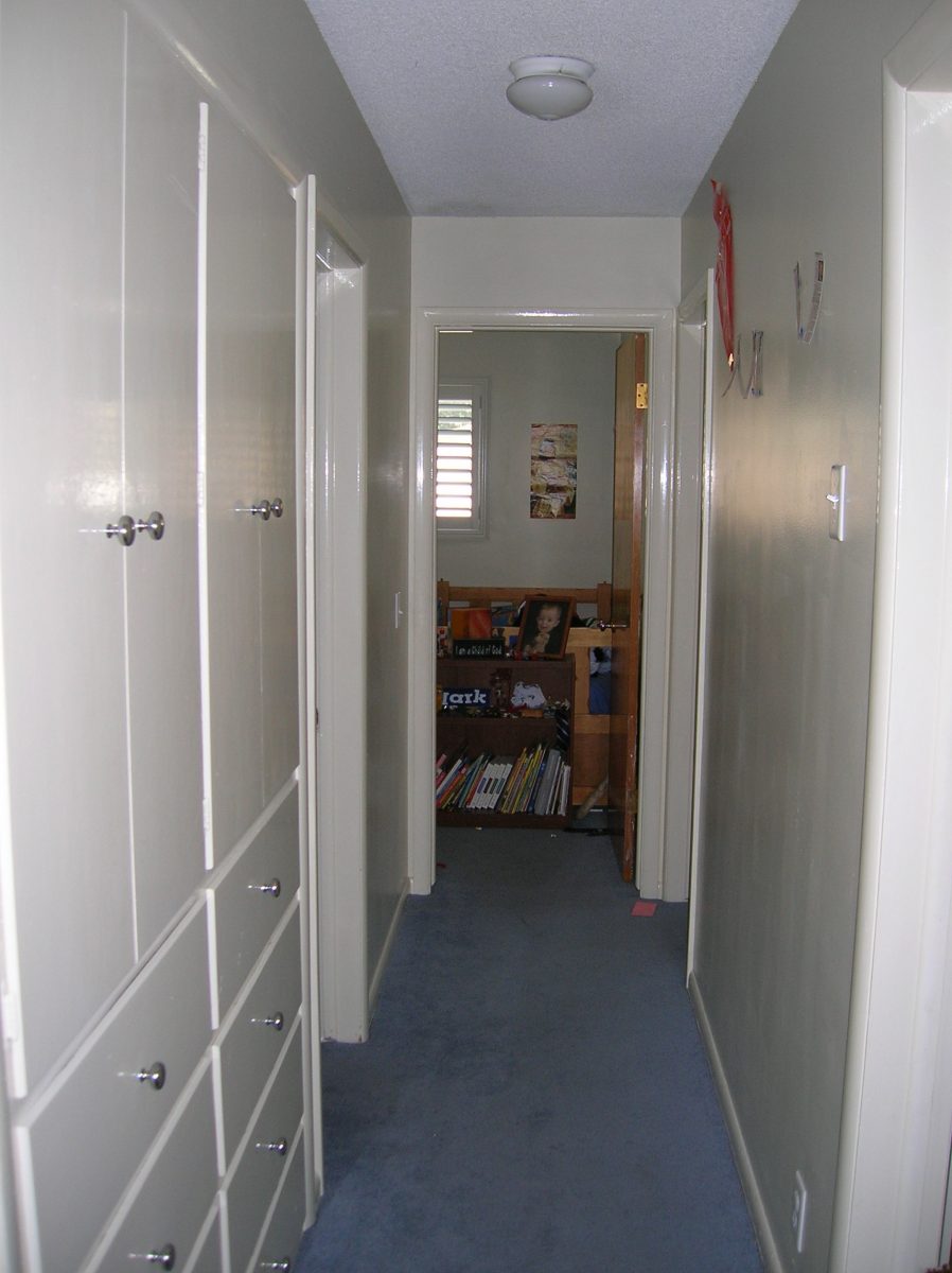 Before Hallway in Ranch Home Remodel | Renovation Design Group