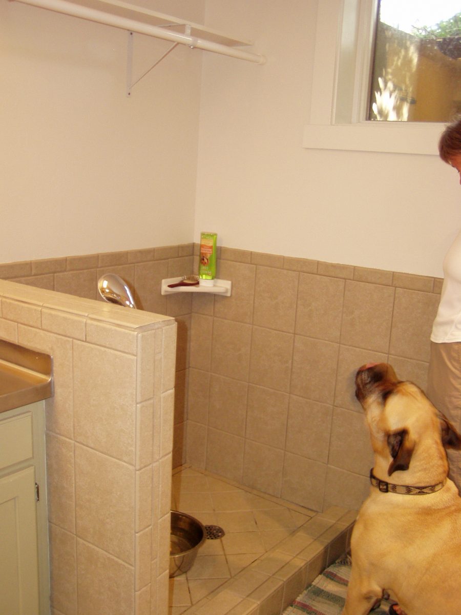 Dog Shower mudroom Dog Shower in Custom Mudroom | Renovation Design Group
