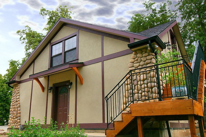 After_Renovating a Tudor Style Home_Garage_Renovation Design Group