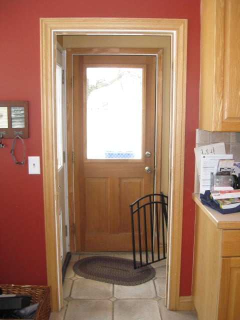Interior Before Existing Mudroom | Renovation Design Group