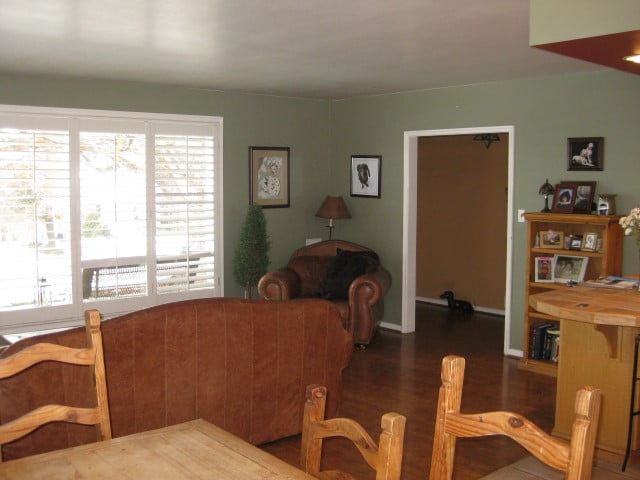 Before Living Room Remodel 2500 East Post War | Renovation Design Group