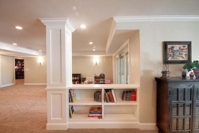 After Whole House Renovation Basement Remodel Open Space | Renovation Design Group