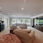 After Whole House Renovation Basement Remodel Living Room | Renovation Design Group