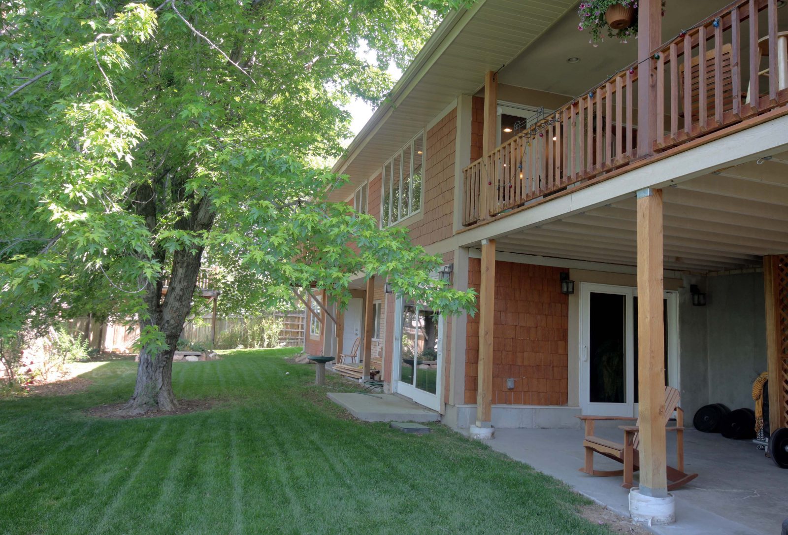 After_Exterior Renovation_Back Deck_Rambler Exterior Remodel Ideas | Renovation Design Group