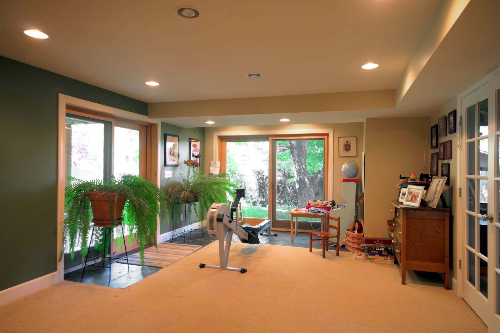 After_Interior Design_Exercise Room_Rambler Addition | Renovation Design Group