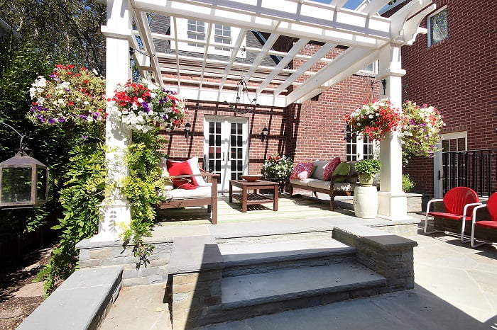 After Exterior Renovation Back porch Remodel Fedarlist Home | Renovation Design Group