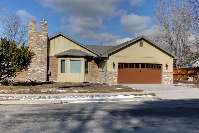 After_Exterior Remodel_Garage Addition_Remodeled 1970's Home | Renovation Design Group