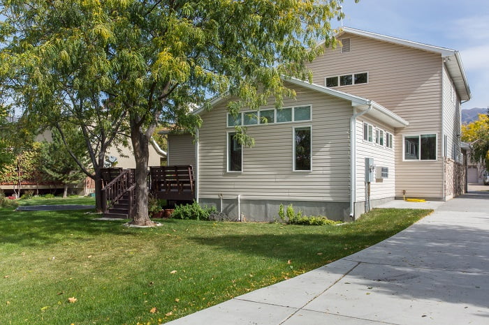 After_Exterior Remodel_Curb Appeal Renovation_Split Level Exterior Makeover | Renovation Design Group