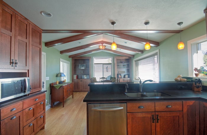 After Renovation Interior Kitchen Remodel Minimalist Modern | Renovation Design GroupAfter_Interior Remodel_Living Room_Family Room Design resized | Renovation Design Group